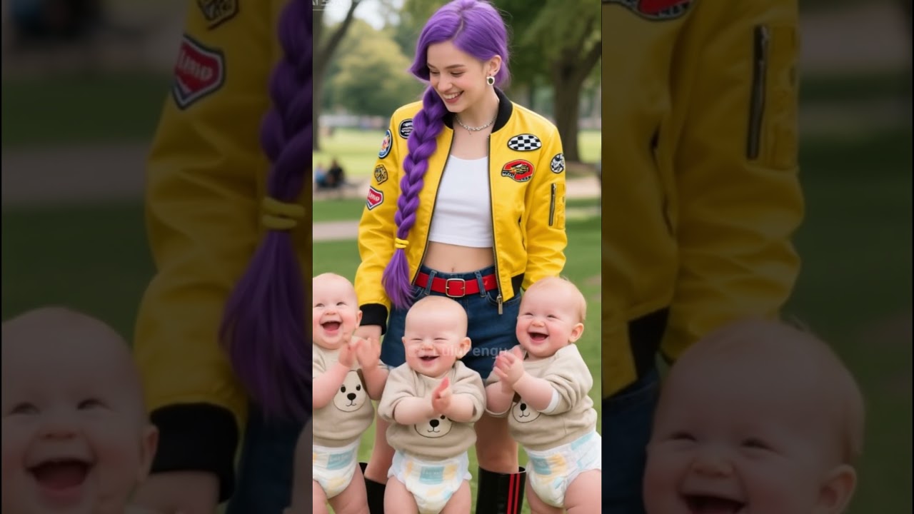 Triplet Babies Summon K-pop Demon Hunter Gina—A Dream of Courage and Imagination