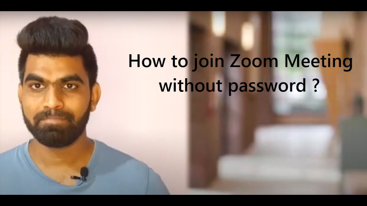 How to join Zoom meeting without password? | Nimmani... - youtube