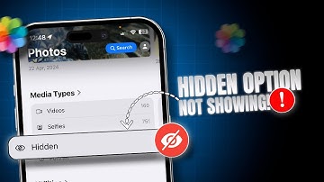 How To Fix Hidden Option Not Showing in Photos App on iPhone | Hidden Photos Missing on iOS