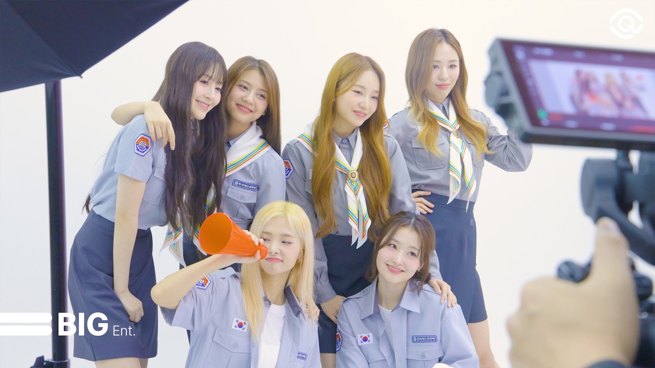 [Q-hind] #12 Queenz Eye 청소년연맹 홍보대사 포스터 촬영 Behind 👑 (Queenz Eye KOYA ambassador poster shoot sketch)