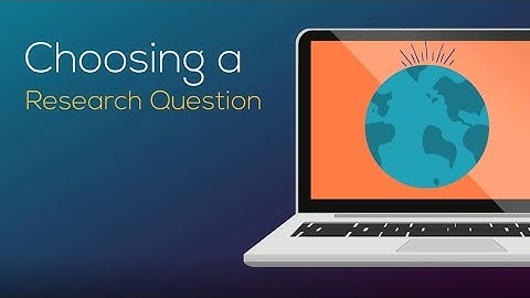 How Library Stuff Works - Choosing a Research Question