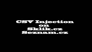 CVS Injection & XSS On Seznam.cz | Sklik.cz screenshot 5