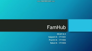 FamHub - A Family Locator Android Application