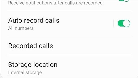 How to enable Auto Call Recording On Samsung A20,A30,A50,A70
