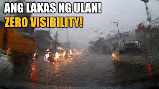 CEBU 2021 ZERO VISIBILITY DRIVING | HEAVY RAIN + STORM + FLOOD