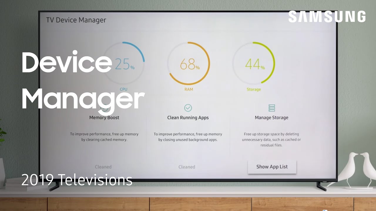 Manage Apps With Device Manager On Your 2019 Tv Samsung Us Youtube