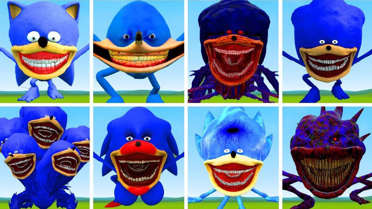 I FOUND ALL SHIN SONIC TAPES FAMILY in Garry's Mod