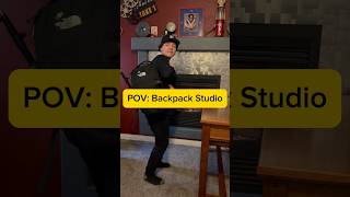 My new backpack studio! I’m mobile now! 🎒🌎