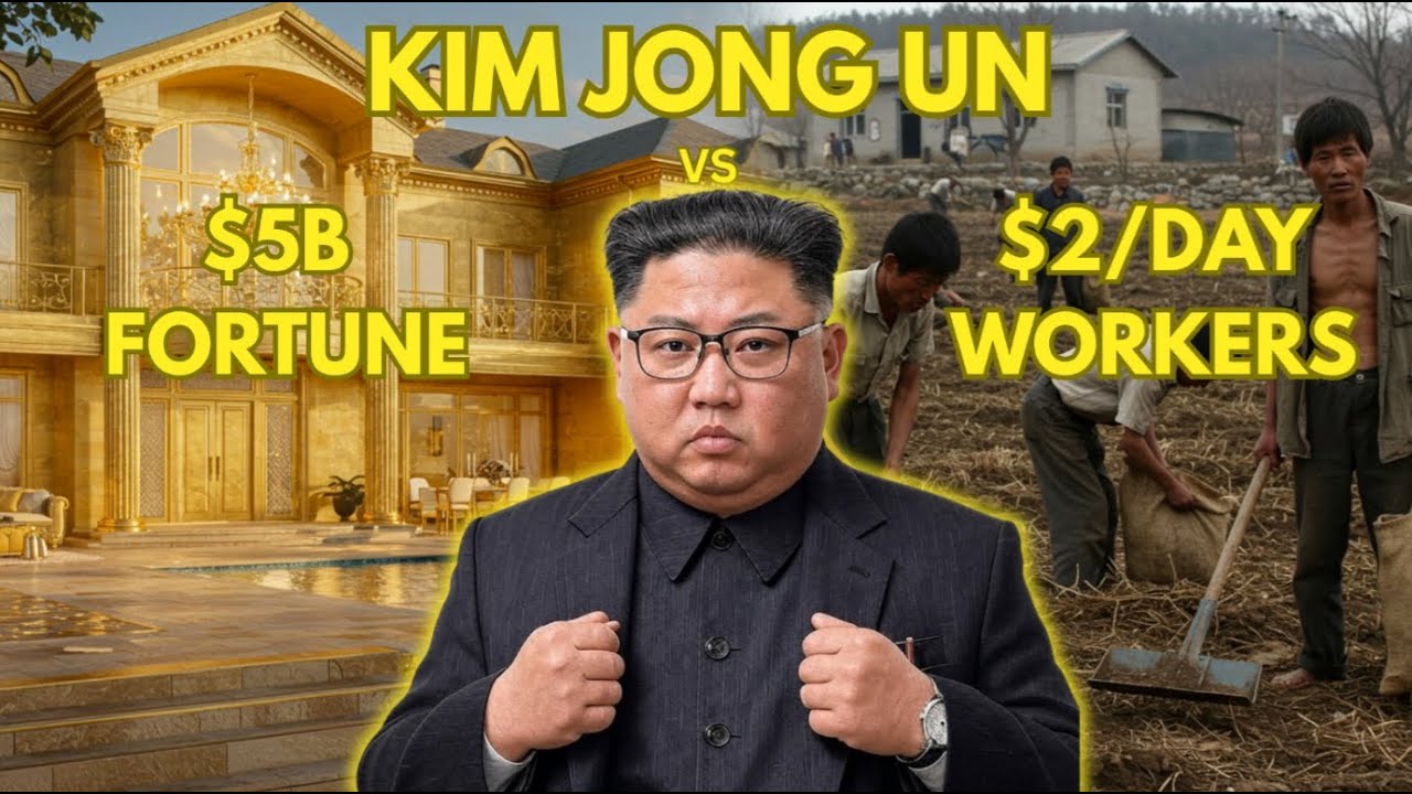 Kim Jong Un’s (North Korea Dictator) Secret Shame: Luxury Life vs