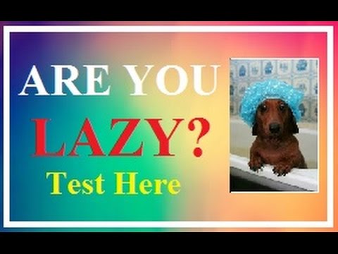How Lazy Are You? Lazy Test