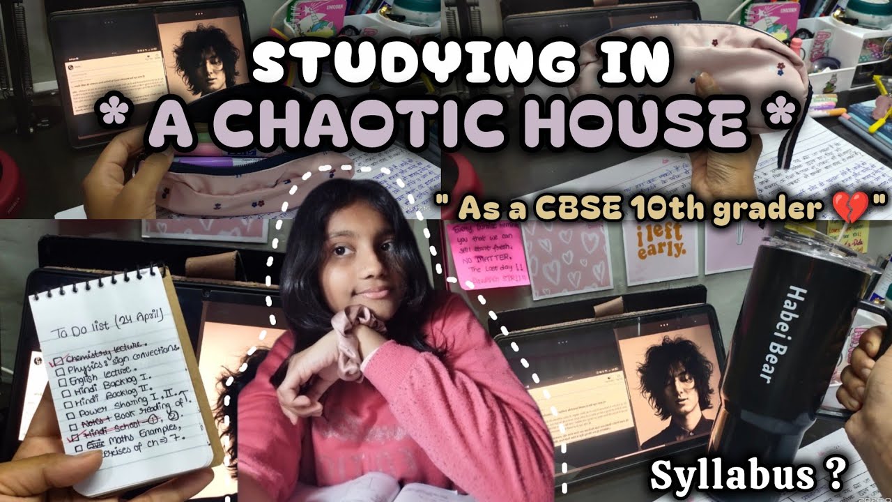 I Tried Studying in a Noisy House..😭 Here’s What Happened 💀| Class 10 ...
