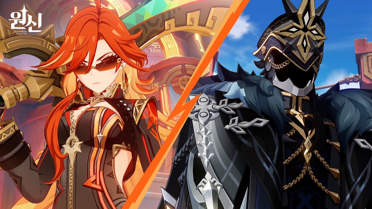 원신 | 애니메이션 컷신-「불꽃과 서리의 충돌」