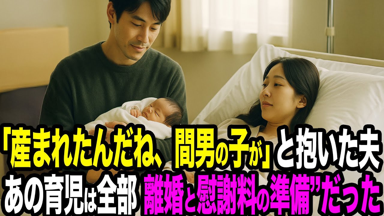 【シタ妻】「産まれたんだね、間男の子が」托卵出産後も夫は育児を全部支えてくれた→でもそれは離婚と慰謝料のための準備だった→私だけが“ひとりぼっちの母”になった【修羅場朗読】
