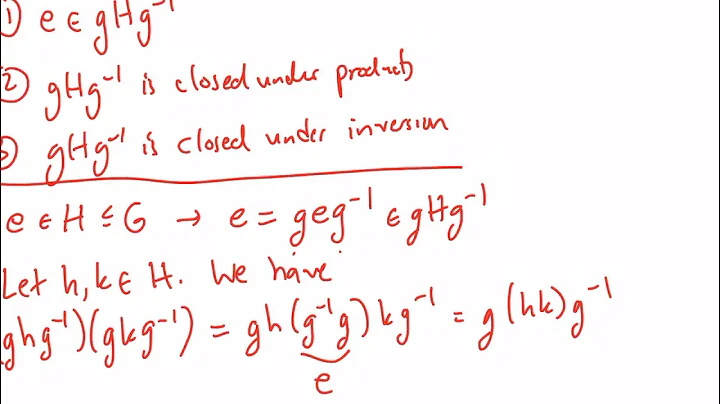 Groups: Conjugation of Subgroup is a Subgroup