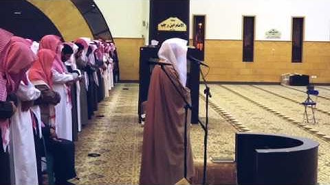 (إنا عرضنا الأمانة على السماوات والأرض) تلاوة مؤثرة تخشع لها القلوب للشيخ ياسر الدوسري - ٢٧-٦-١٤٣٨هـ