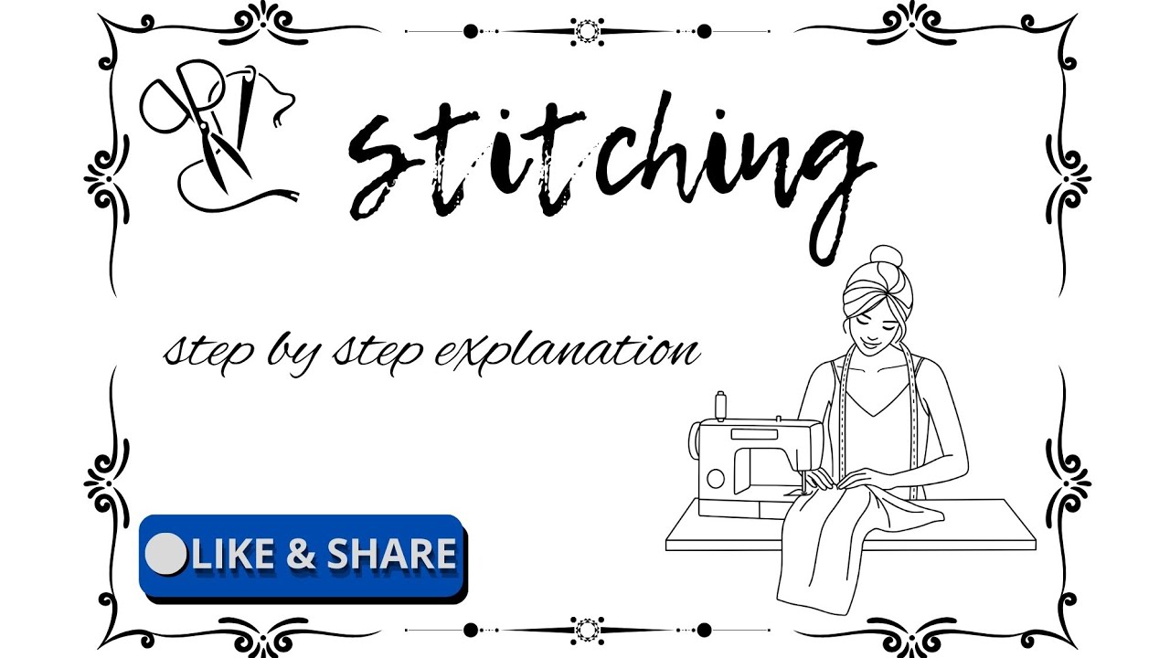 Stitching tutorial for beginners| step by step explanation| Krishiv_tailor