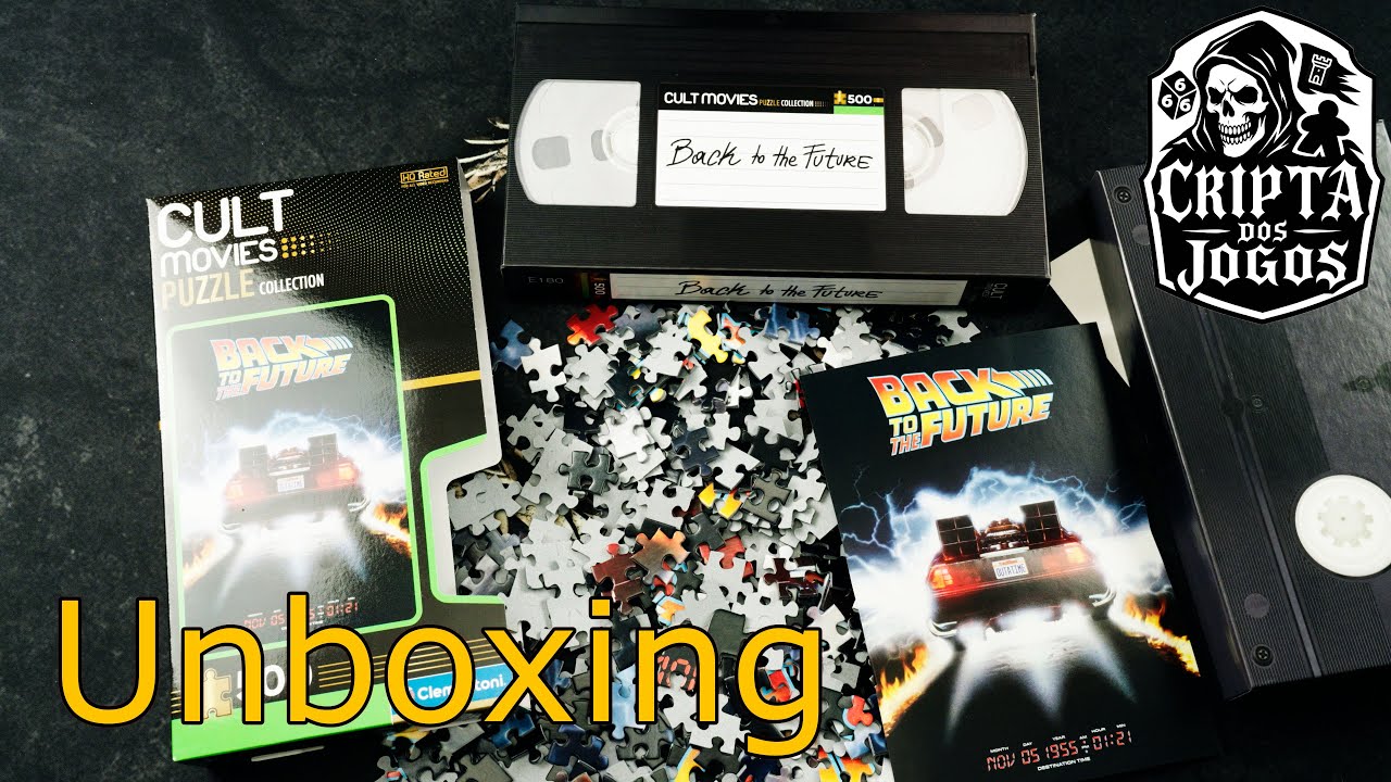 Unboxing of the 500-piece Back to the Future Puzzle | Clementoni