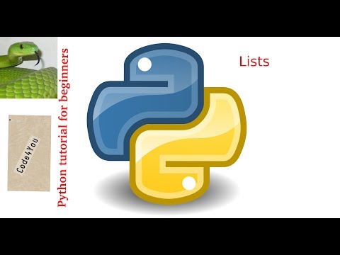 Python list || Python Tutorial #4 || Python Tutorial for Beginners