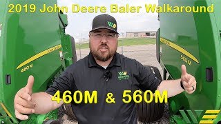 2019 John Deere 560M and 460M Round Baler Walkaround Product Overview Thumbnail