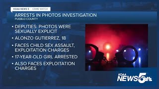 Pueblo teens arrested for taking & sharing explicit pictures of minor