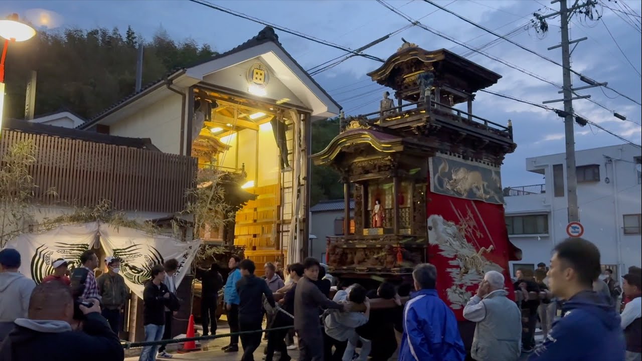 亀崎潮干祭　８　尾張三社　回送　2025年5月4日