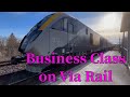 Business Class On VIA Rail S New Train Business Class On VIA Rail S New Train