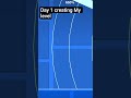 day 1 creating My level #geometrydash