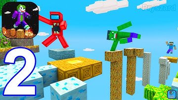 Craft Parkour: 3D Blocky Race - Gameplay Walkthrough Part 2 Levels 8-12 Minecraft Park (iOS,Android)