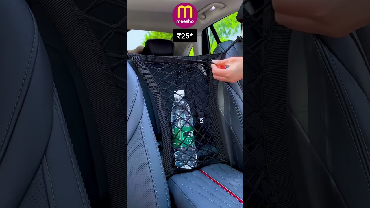 3-Layer Car Mesh Organizer 