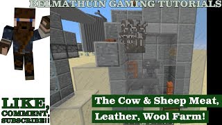 The Cow & Sheep Meat, Leather, Wool Farm!
This Meat farm is cheap, easy, and efficient. You can use cows to get steak and leather, sheep to get wool and mutton, or pigs for pork chops (......but why bother?).
Twitter: https://twitter.com/belmathuin
Minecraft S1 Series Playlist: https://www.youtube.com/playlist?list=PLEbHP-7hL6q6atPT4N295KXWcPq-SbgbV
Minecraft Tutorials: https://www.youtube.com/playlist?list=PLEbHP-7hL6q6tIsydlpVXtWtDyp_w0onl
Ark Extinction S1 Series Playlist:https://www.youtube.com/playlist?list=PLEbHP-7hL6q5eBK7u_rvYx6MRAIyJOFOj The Cow & Sheep Meat, Leather, Wool Farm!