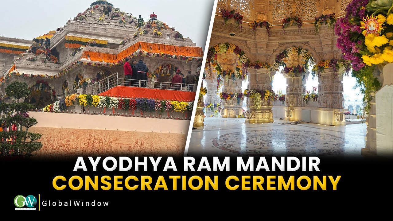 AYODHYA RAM MANDIR CONSECRATION CEREMONY - YouTube