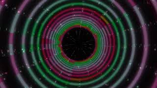 Hypnotic Neon Tunnel 4K 🌌 | Infinite Color Vortex Ambient Background