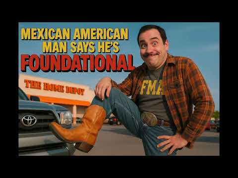 Mexican American Man Says He's "Foundational"