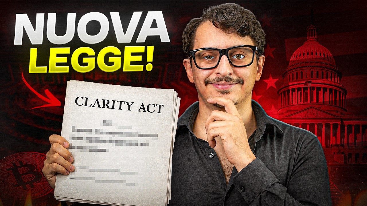CLARITY ACT: La LEGGE che RIVOLUZIONA il mondo CRYPTO