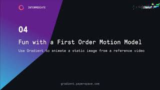 Fun with a First Order Motion Model