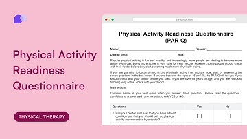 Physical Activity Readiness Questionnaire