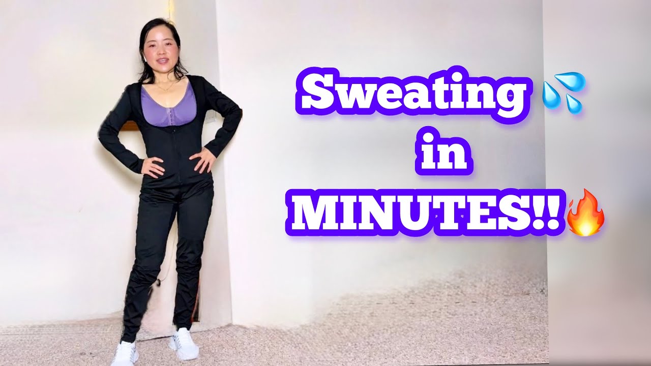 🔥 Sweat More, Lose More! Nebility Women’s Sauna Jumpsuit Review & Try On 💦 | TikTok Viral Sweat Suit