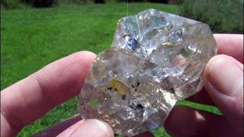 Huge Herkimer Diamond Quartz Crystal