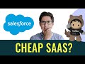 Salesforce stock (CRM stock) - Down 30%, cheap SAAS stock? 20% growth, 6x sales? CRM a stock to buy?
