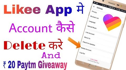 Likee App me account kaise Delete kare || How to Delete Likee account permanently ||Technical Saket