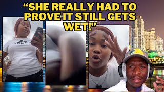 Proving Her Cat Is Not Dry… She Took It to the Extreme!