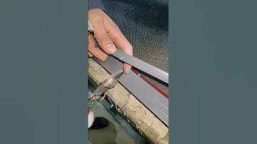 How to make a mosquito net #aluminiumwindows #aluminiumdoors