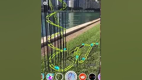 RollercoastAR Snapchat Lens 1.0