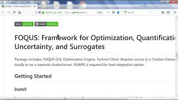 Py3 FOQUS Installation - Part 5 - Documentation