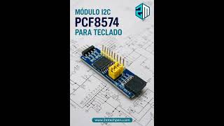 Módulo I2C PCF8574 para Teclado #2mtechperu #huanuco #arduino