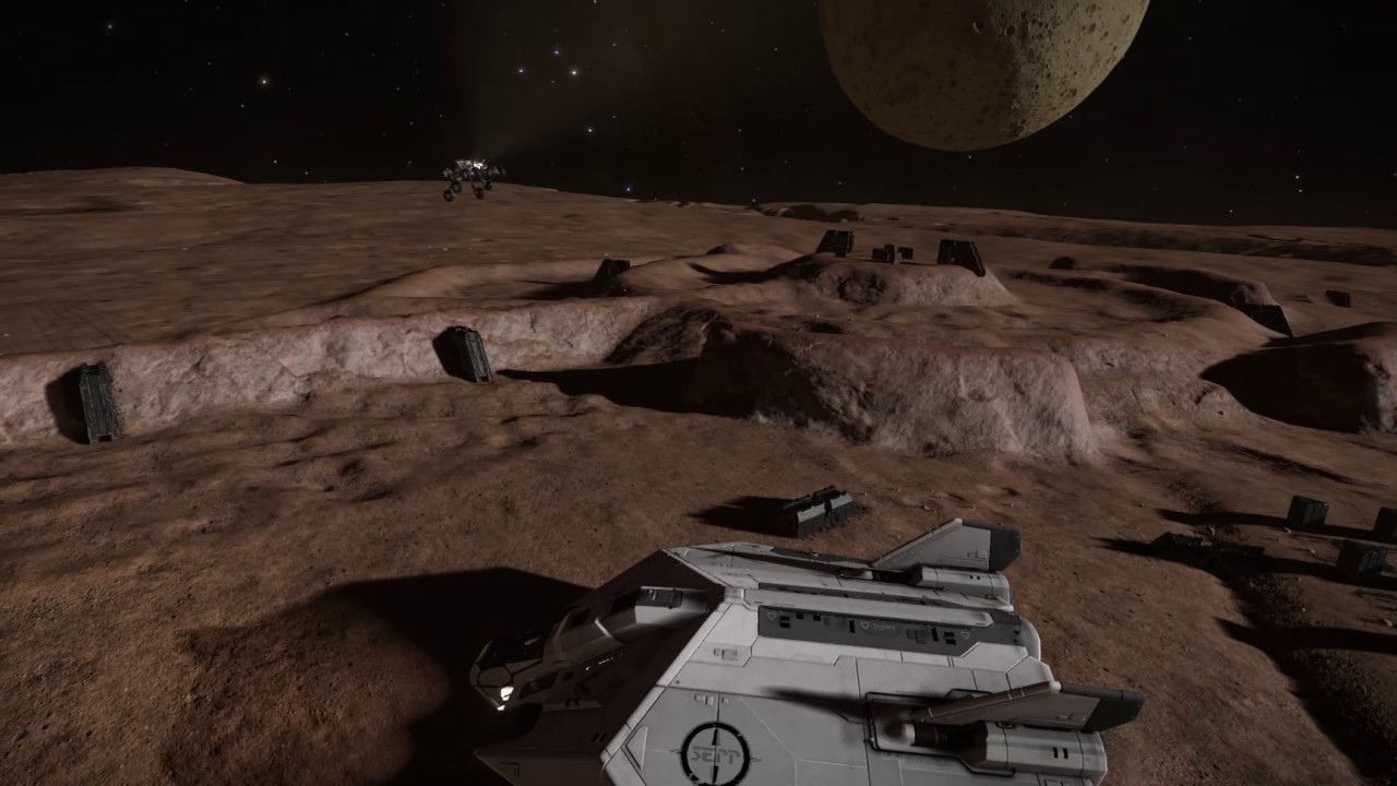 Elite   Dangerous SRV Stunt Jump