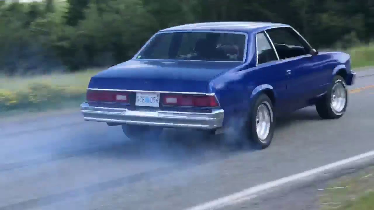1978 Chev Malibu 6.0l LS Burnout