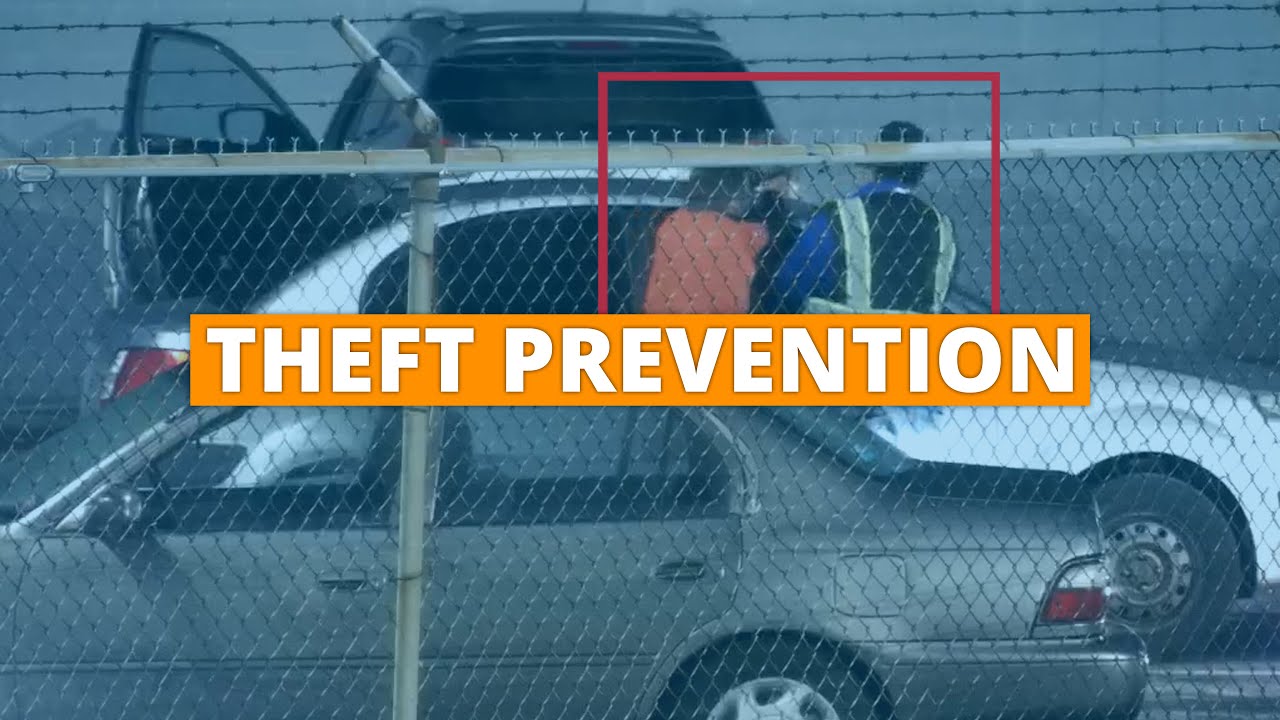 Car theft prevented caught on camera - YouTube