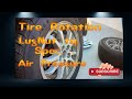 How to: tire rotation/air pressure check.(2017 Toyota Prius).