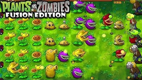 AKU MENCOBA GAME PVZ CHINA VIRAL YANG KATANYA BISA GABUNGIN TUMBUHAN! Plants vs. Zombies Fusion #1